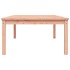 Mesa de jardín madera maciza abeto de Douglas 121x82,5x45