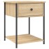 Mesitas noche 2 uds madera ingeniería roble Sonoma 44x45x58