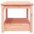 Mesa de jardín madera maciza abeto de Douglas 82,5x50,5x45
