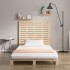Cabecero de cama de pared madera maciza de pino 146x3x91,5