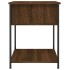 Mesitas noche 2 uds madera ingeniería marrón roble 44x45x58