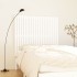Cabecero de cama pared madera maciza pino blanco 127,5x3x110