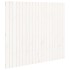 Cabecero de cama pared madera maciza pino blanco 127,5x3x110
