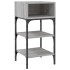 Mesitas noche 2 uds madera ingeniería gris Sonoma 35x34,5x70
