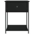Mesitas de noche 2 uds madera de ingeniería negro 44x45x58