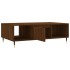 Mesa de centro madera de ingeniería roble marrón 104x60x35
