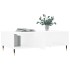 Mesa de centro madera de ingeniería blanco 104x60x35