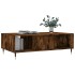 Mesa de centro madera de ingeniería roble ahumado 104x60x35
