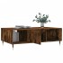 Mesa de centro madera de ingeniería roble ahumado 104x60x35