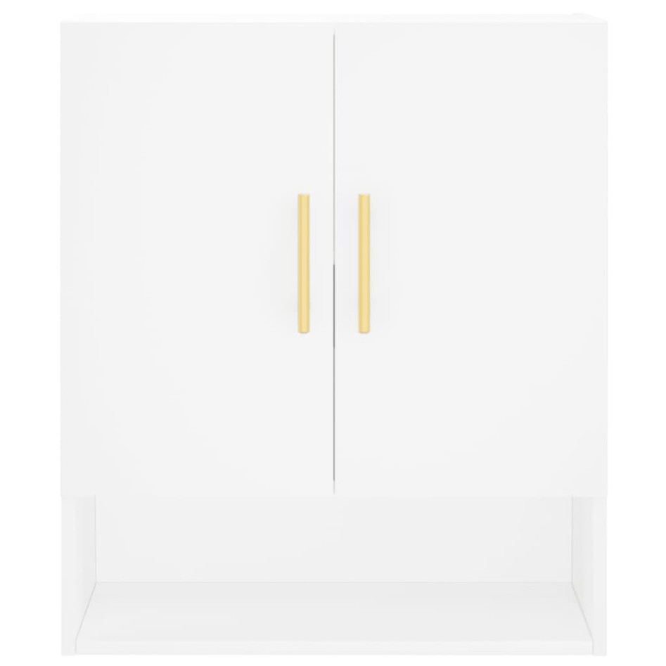 Armario de pared madera de ingeniería blanco 60x31x70