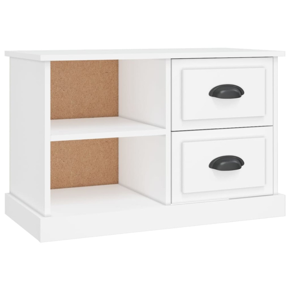 Mueble para TV madera contrachapada blanco 73x35,5x47,5