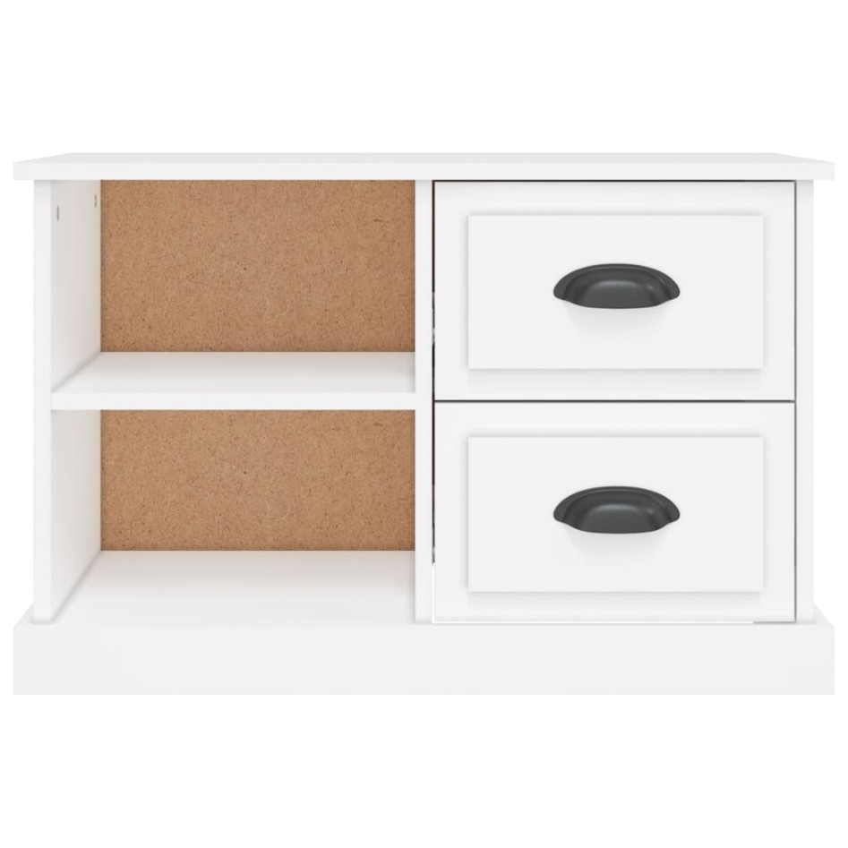 Mueble para TV madera contrachapada blanco 73x35,5x47,5
