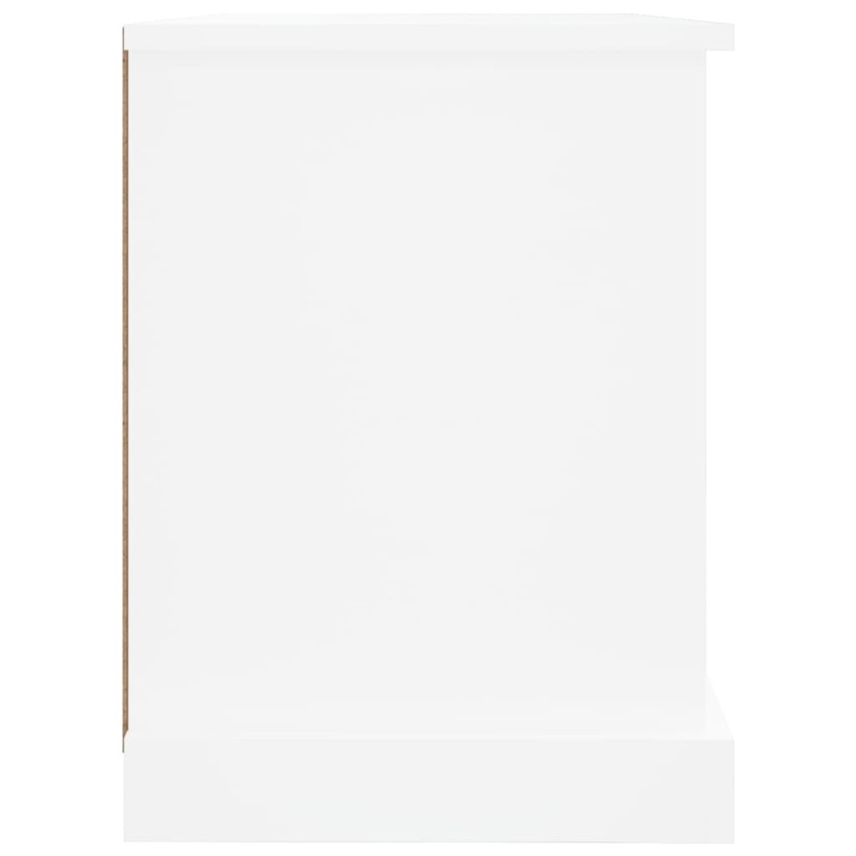 Mueble para TV madera contrachapada blanco 73x35,5x47,5