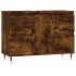 Mueble de baño madera de ingeniería roble ahumado 80x33x60