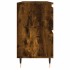 Mueble de baño madera de ingeniería roble ahumado 80x33x60