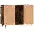 Mueble de baño madera de ingeniería roble ahumado 80x33x60