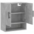 Armario de pared madera de ingeniería gris hormigón 60x31x70