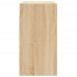 Armario de pared madera de ingeniería roble Sonoma 60x31x60