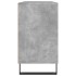 Mueble de baño madera de ingeniería gris hormigón 80x33x60