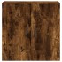 Armario de pared madera de ingeniería roble ahumado 60x31x60