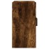 Armario de pared madera de ingeniería roble ahumado 60x31x60