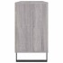 Mueble de baño madera de ingeniería gris Sonoma 80x33x60
