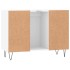 Mueble de baño madera de ingeniería blanco 80x33x60