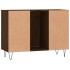 Mueble de baño madera de ingeniería roble marrón 80x33x60