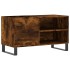 Mueble de discos madera de ingeniería roble ahumado 85x38x48