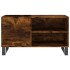 Mueble de discos madera de ingeniería roble ahumado 85x38x48