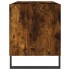 Mueble de discos madera de ingeniería roble ahumado 85x38x48