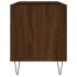 Mueble de discos madera de ingeniería marrón roble 85x38x48