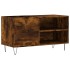 Mueble de discos madera de ingeniería roble ahumado 85x38x48