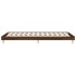 Estructura de cama sin colchón madera marrón roble 90x200