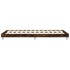 Estructura de cama sin colchón madera roble ahumado 90x200