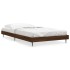 Estructura de cama sin colchón madera marrón roble 90x200