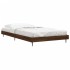 Estructura de cama sin colchón madera marrón roble 90x200