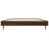 Estructura de cama sin colchón madera marrón roble 90x200
