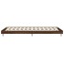 Estructura de cama sin colchón madera marrón roble 90x200