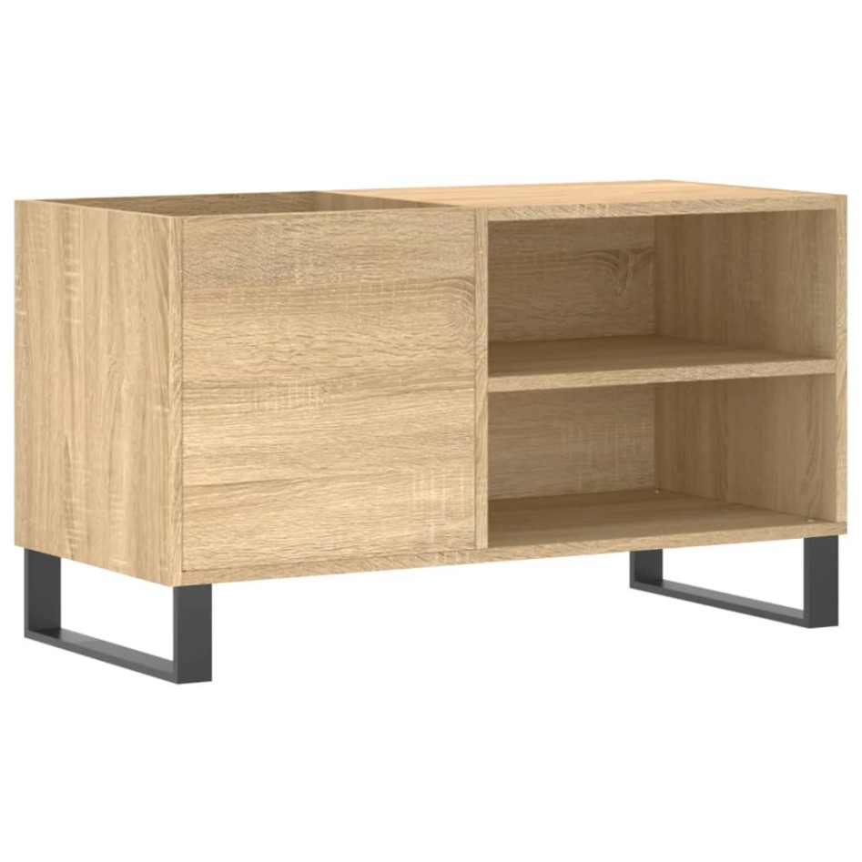 Mueble de discos madera de ingeniería roble Sonoma 85x38x48