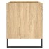 Mueble de discos madera de ingeniería roble Sonoma 85x38x48