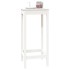 Mesa alta de bar madera maciza de pino blanco 50x50x110