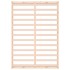 Estructura de cama de madera maciza 120x200