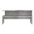 Mesa de centro madera de ingeniería gris hormigón 90x55x42,5