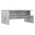 Mesa de centro madera de ingeniería gris hormigón 90x55x42,5