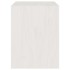 Mesitas de noche 2 uds madera maciza pino blanco 40x30,5x40