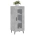 Aparador de madera contrachapada gris hormigón 34,5x34x90