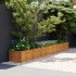 Jardinera acero corten 386x50x36