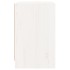 Mesitas de noche 2 uds madera maciza pino blanco 40x31x50