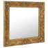 Espejo de pared estilo barroco dorado 60x60